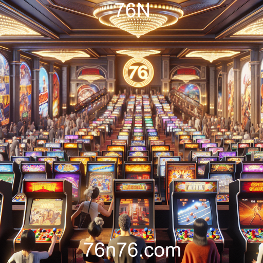 A Nostalgia e a Diversão dos Jogos Arcade no 76N